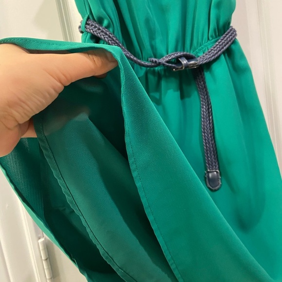 Skies Are Blue - Green Kacie Sleeveless Dress - Picture 9 of 14